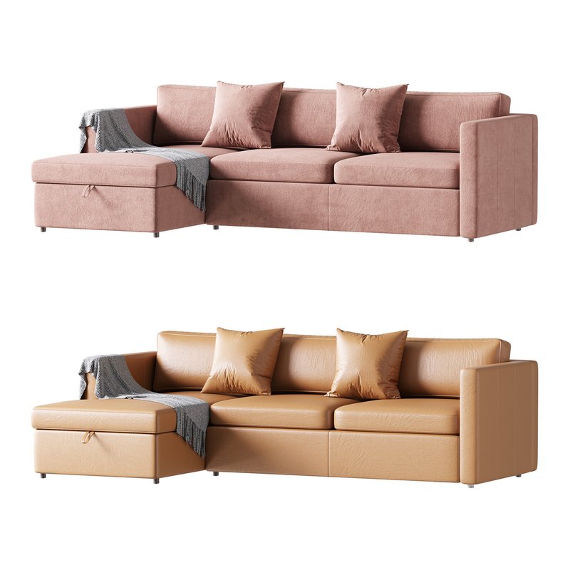 Harris Leather Sofa 3 - Image 1