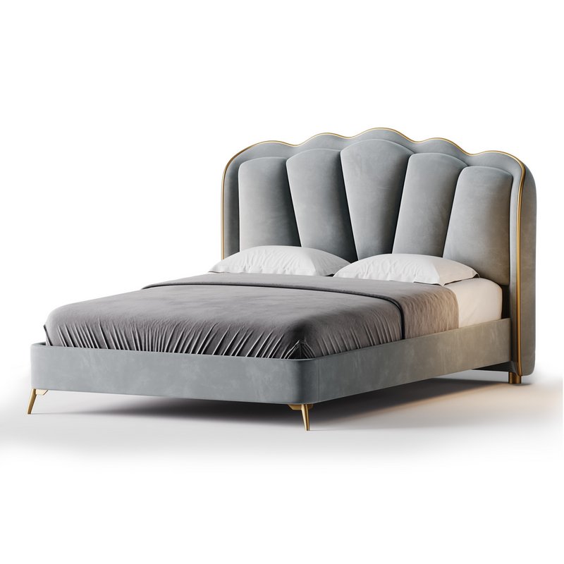 Living Room Use Sponge Padded Platform Bed - Image 12