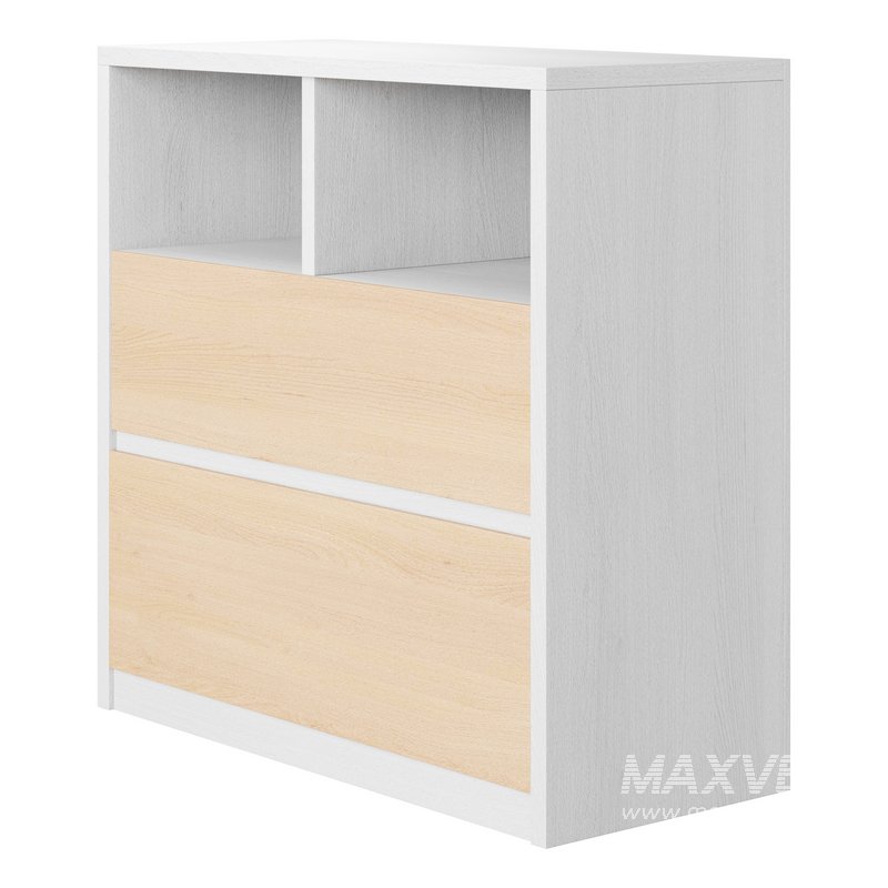 Penny Gene Plywood Latte Chest of Drawers - Image 10