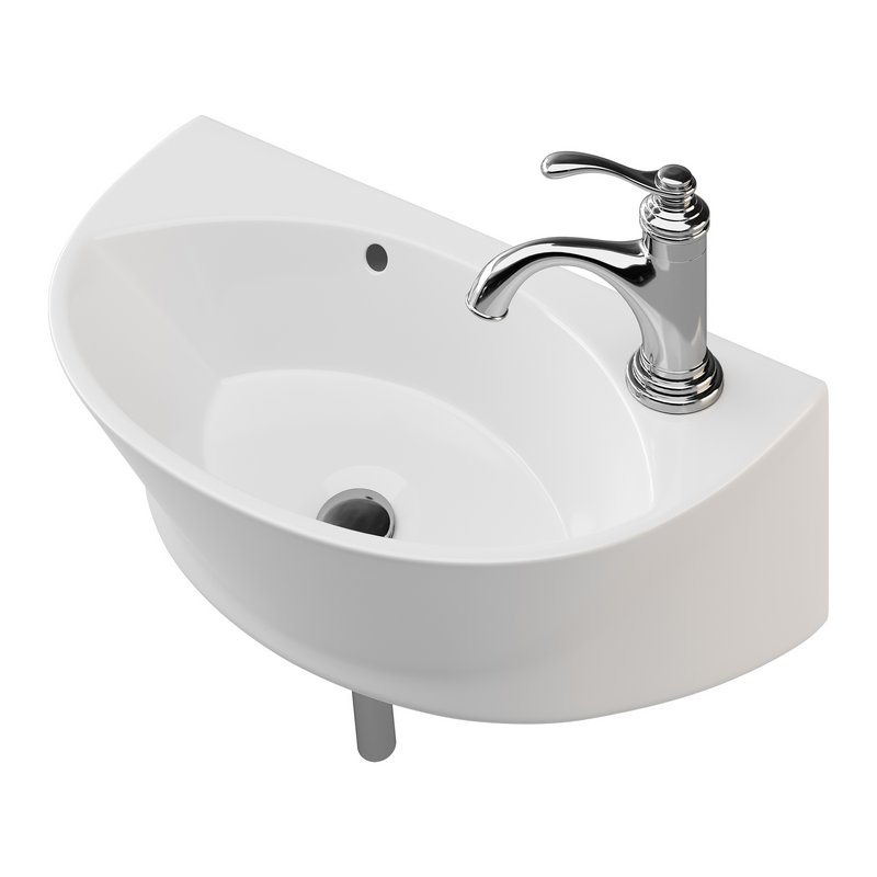 Small Wall Mount Sink for Bathroom - Image 12