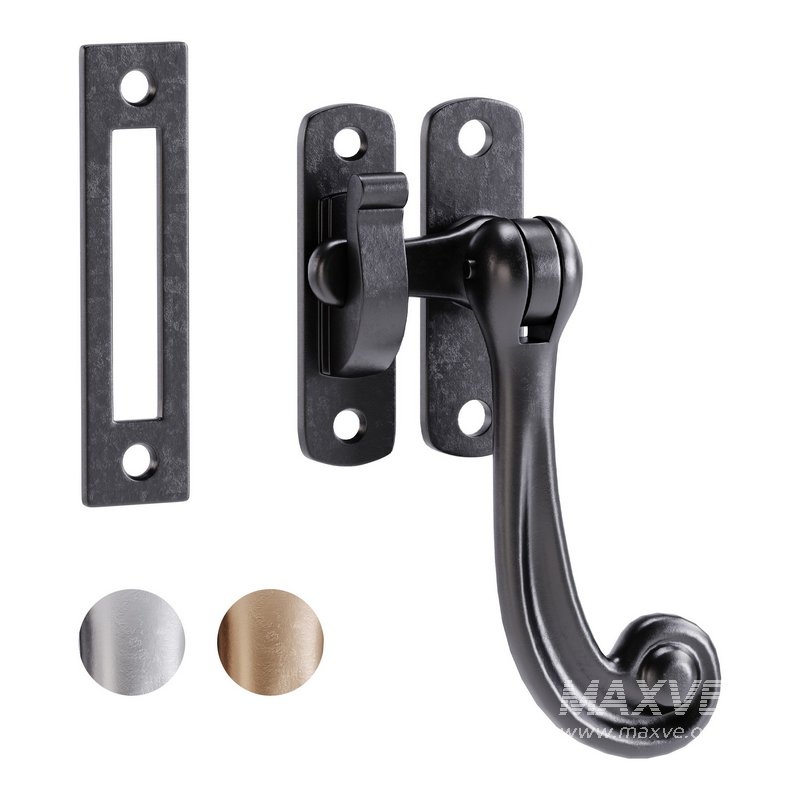 Black Window Sash Door Lock - Image 1