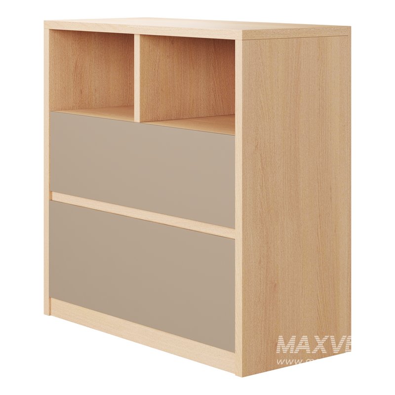 Penny Gene Plywood Latte Chest of Drawers - Image 11