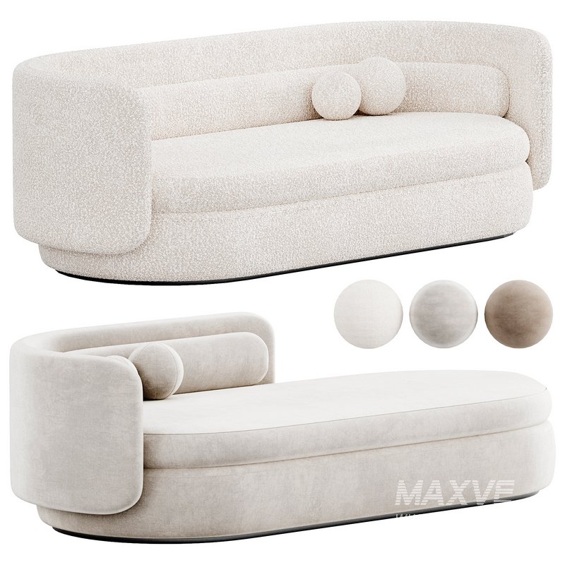 Group Chaise Lounge by Philippe Malouin fo rSCP - Image 1