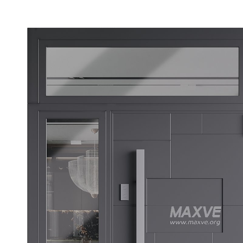 Modern entrance door 01 - Image 11