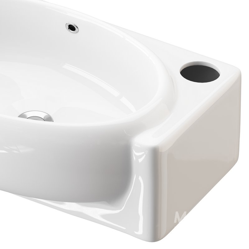 Corner Wall Mount Bathroom - Image 13