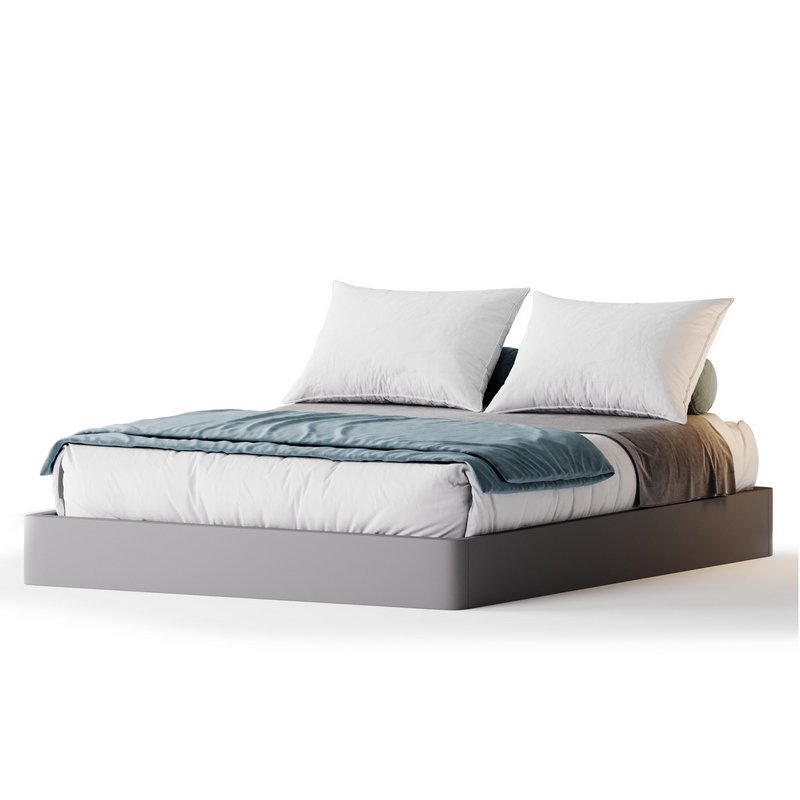Grey Platform Bed - Image 13