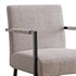 Hatton Steel Frame Boucle Accent Chair-Grey - Thumbnail 14