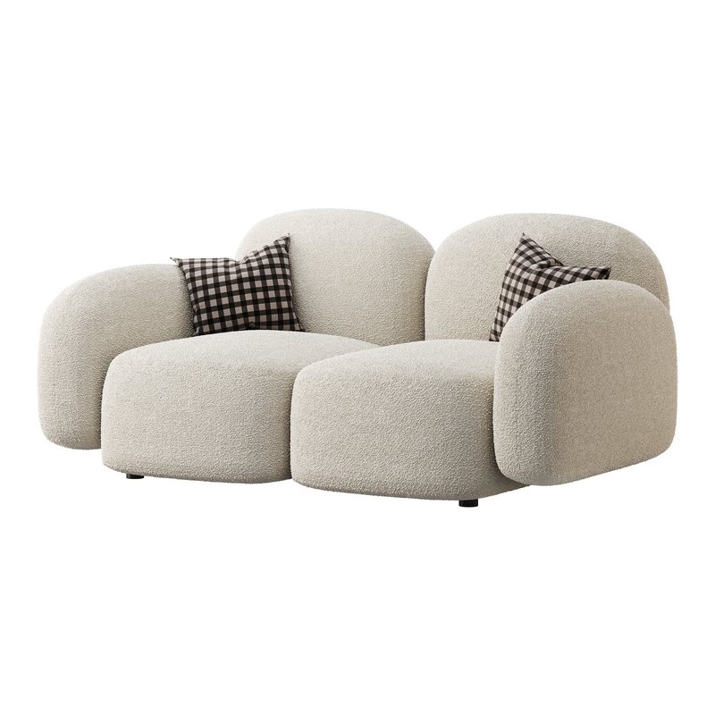 Modern Loveseat sofa - Image 12