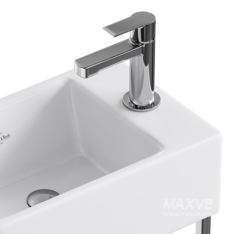 Villeroy Boch Memento Basin and Towel Rail Bundle - Image 13