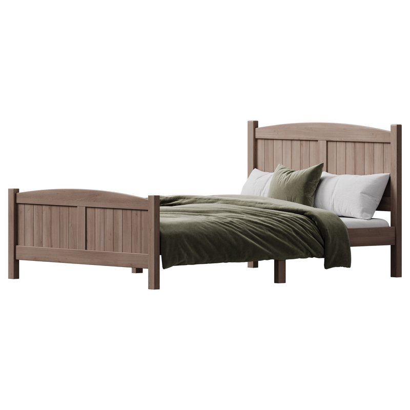 kids bed Zimtown Full Bed Frame - Image 13