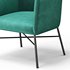 Aurelie Tub Chair in Emerald Green Velvet - Thumbnail 13