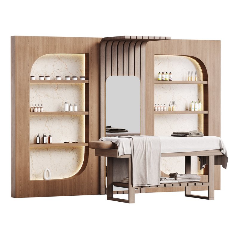 Modern spa and accessories 01 - Image 1