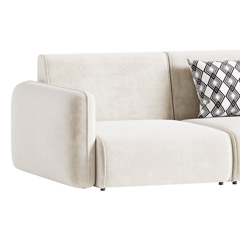 Modern Single Brown Sofa - Image 13