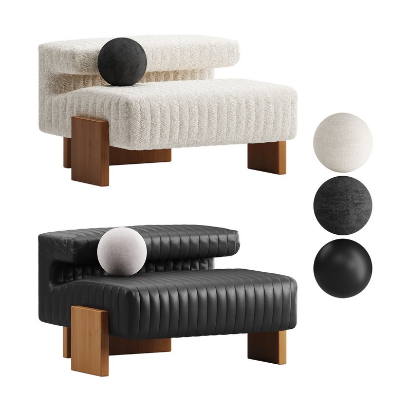 Moroso loveseat armchair - Image 1