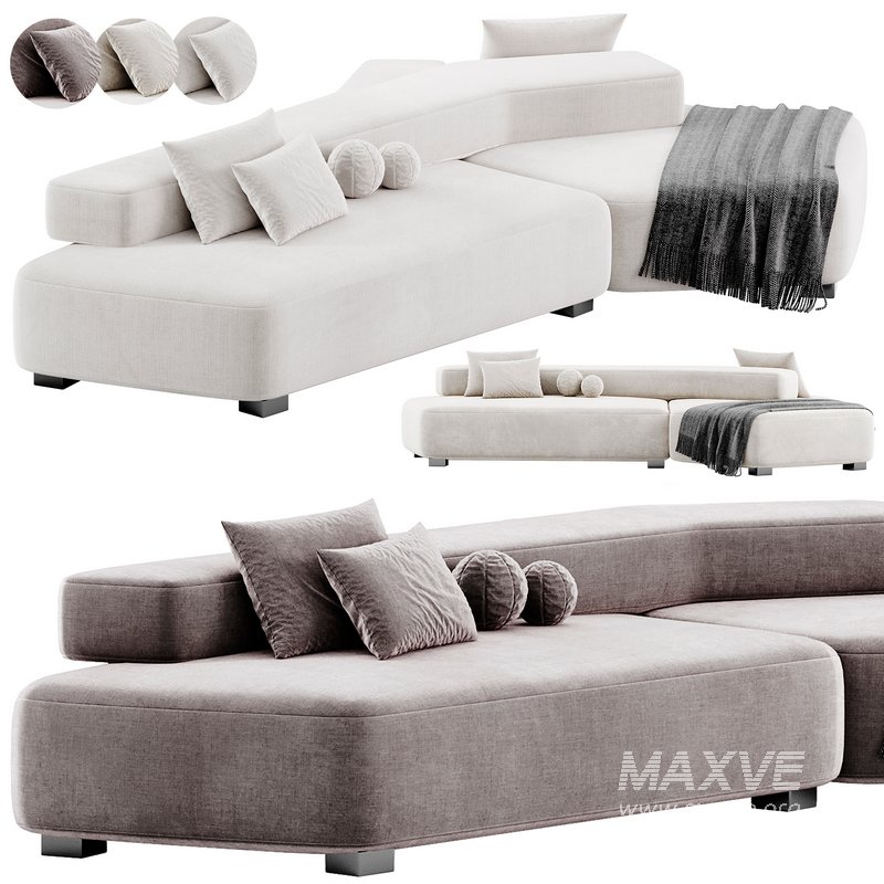 Rift Sofa 01 By Moroso - Image 1