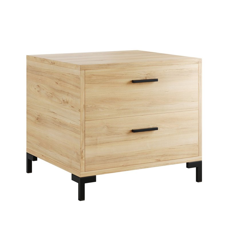 Bedside table Cleveland Wood - Image 1