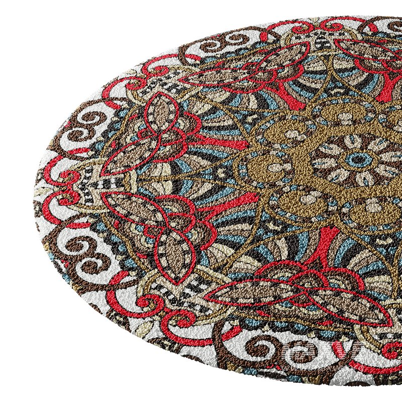 Round carpet 32 - Image 14