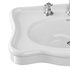 Bathroom Console Sink Deluxe Counter Top White Vitreous China - Thumbnail 13