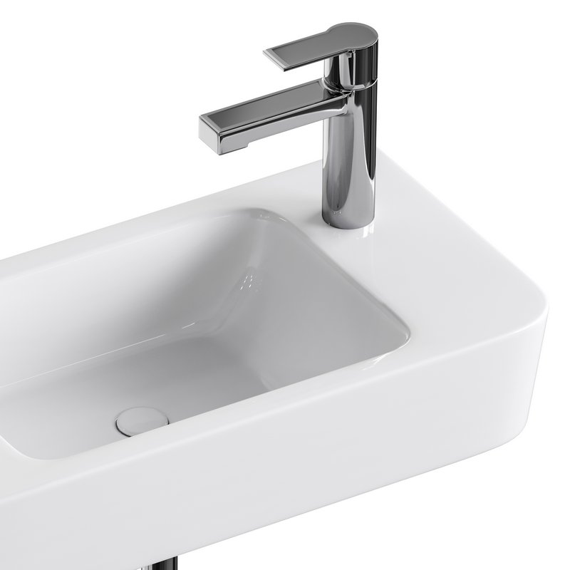 Villeroy and Boch Novo Wide Cloakroom Basin - Image 13