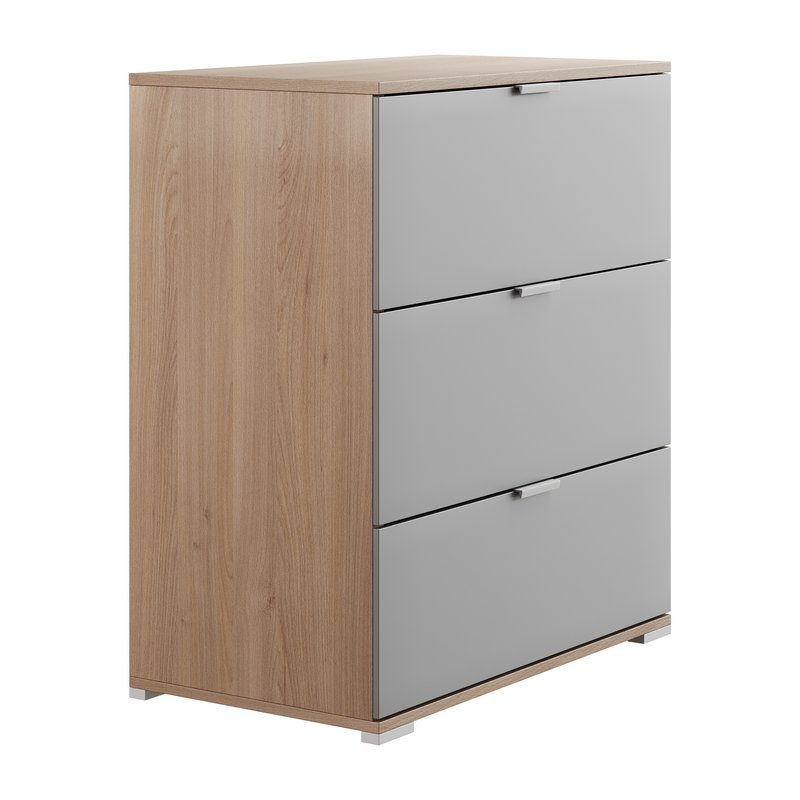 Chest of Drawers Shelving-4 Sand - Image 13