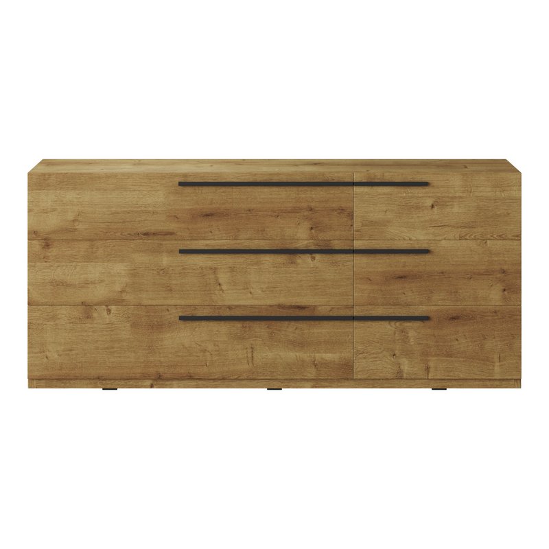 Kimball Chest of Drawers-3 White Wood Latte - Image 15