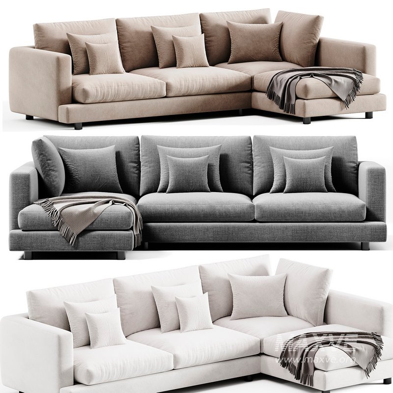Long Island 05 Sofa By Flexform - Image 4
