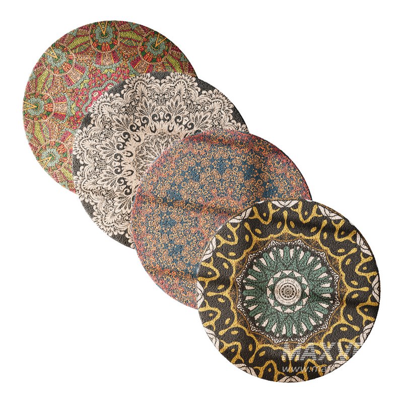 round carpet 5 - Image 1