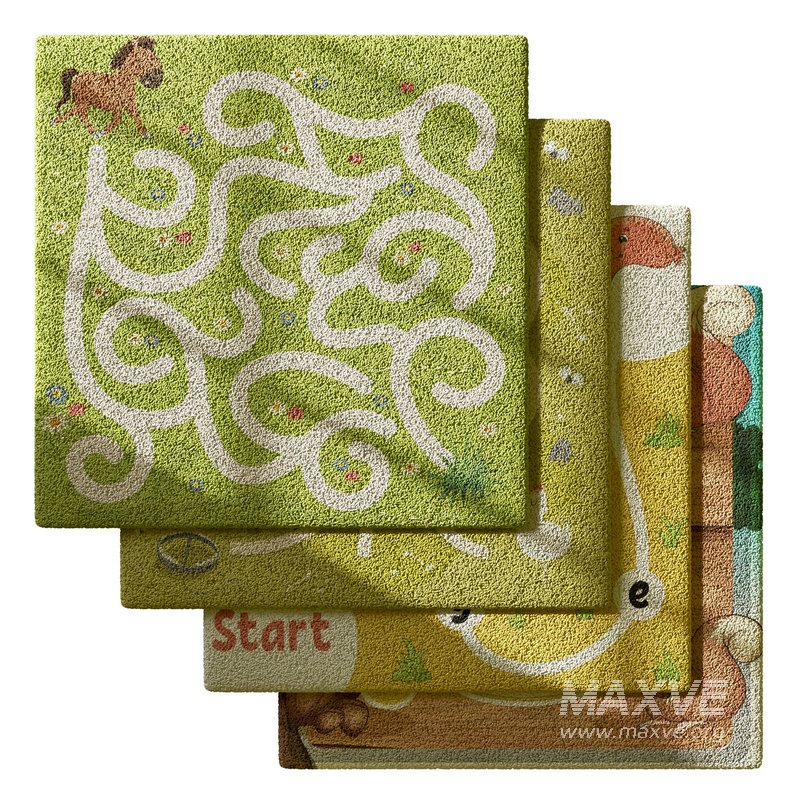 Kids carpet set 8 - Image 1
