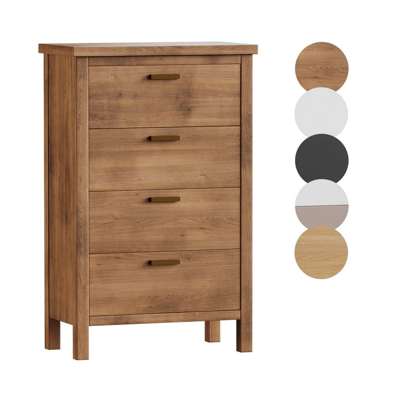 Reed 4-Drawer Dresser - Image 1
