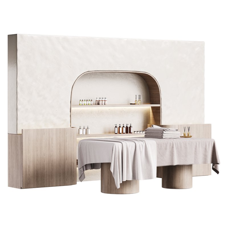 Modern spa and accessories 07 - Image 1