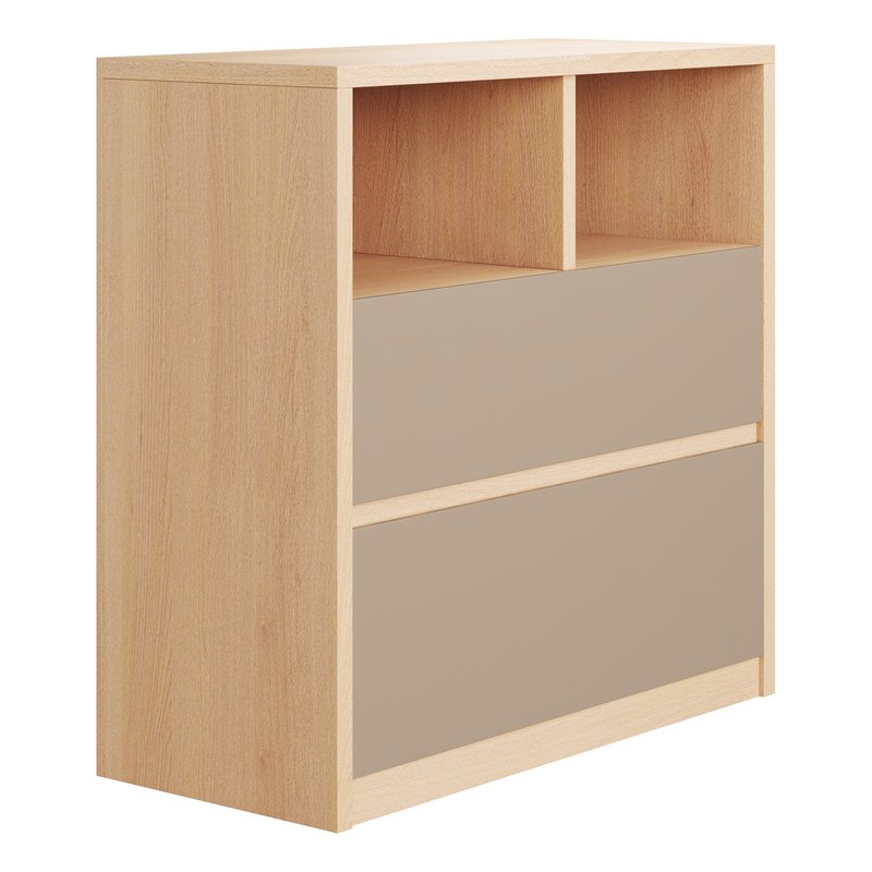 Penny Gene Plywood Latte Chest of Drawers - Image 12