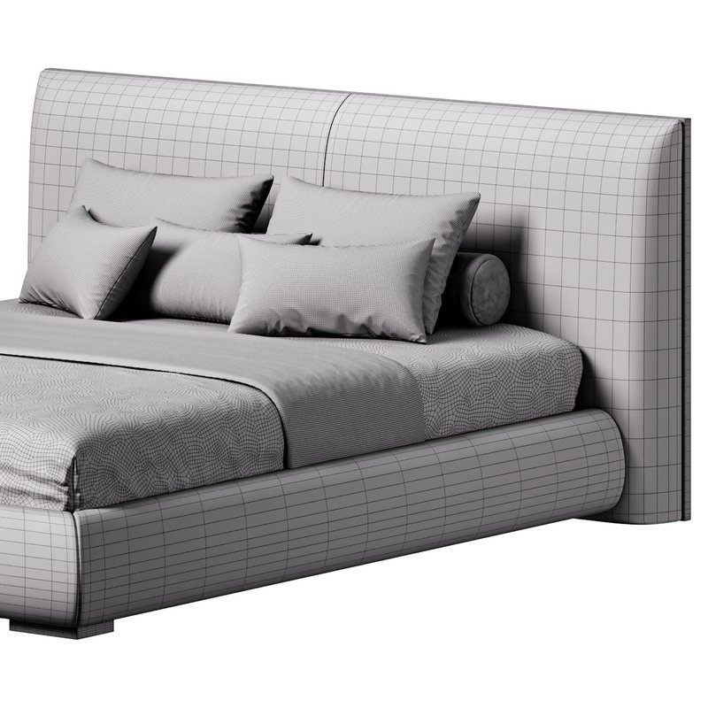 Bed Mid-Century Modern - Image 14