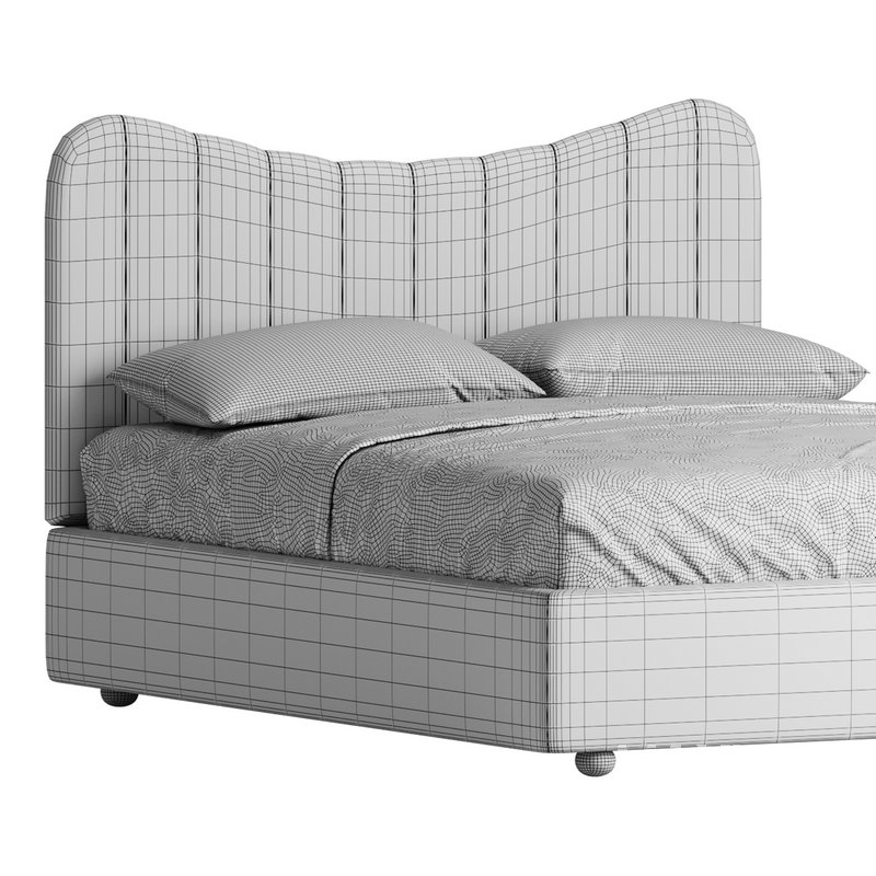 Bed LINE BEIGE by Romatti - Image 15