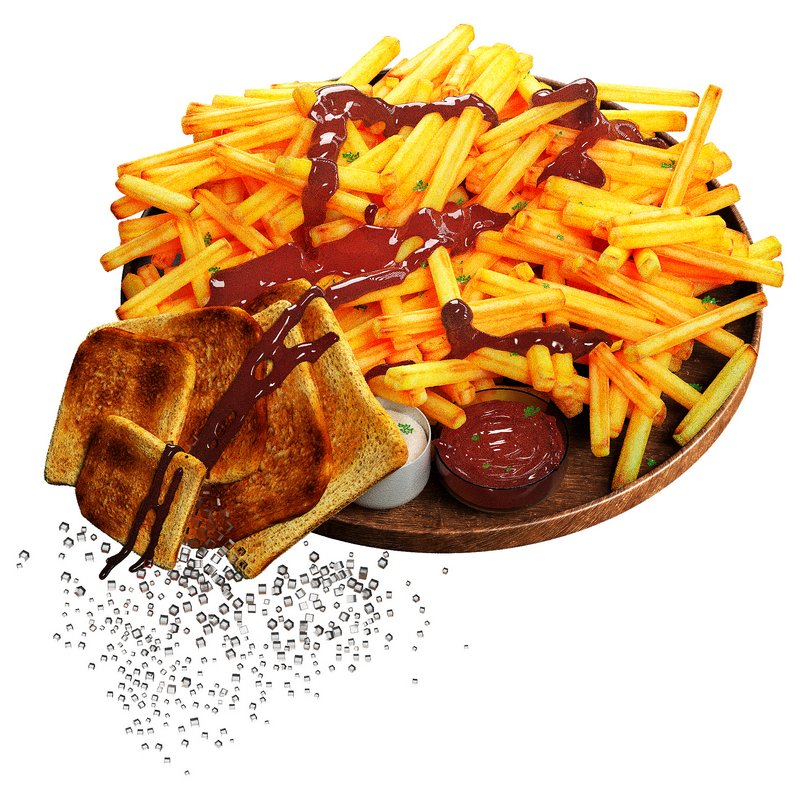 Fried potatoes - Image 4