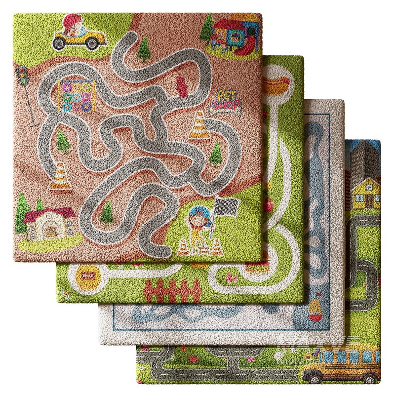 Kids carpet set 4 - Image 1