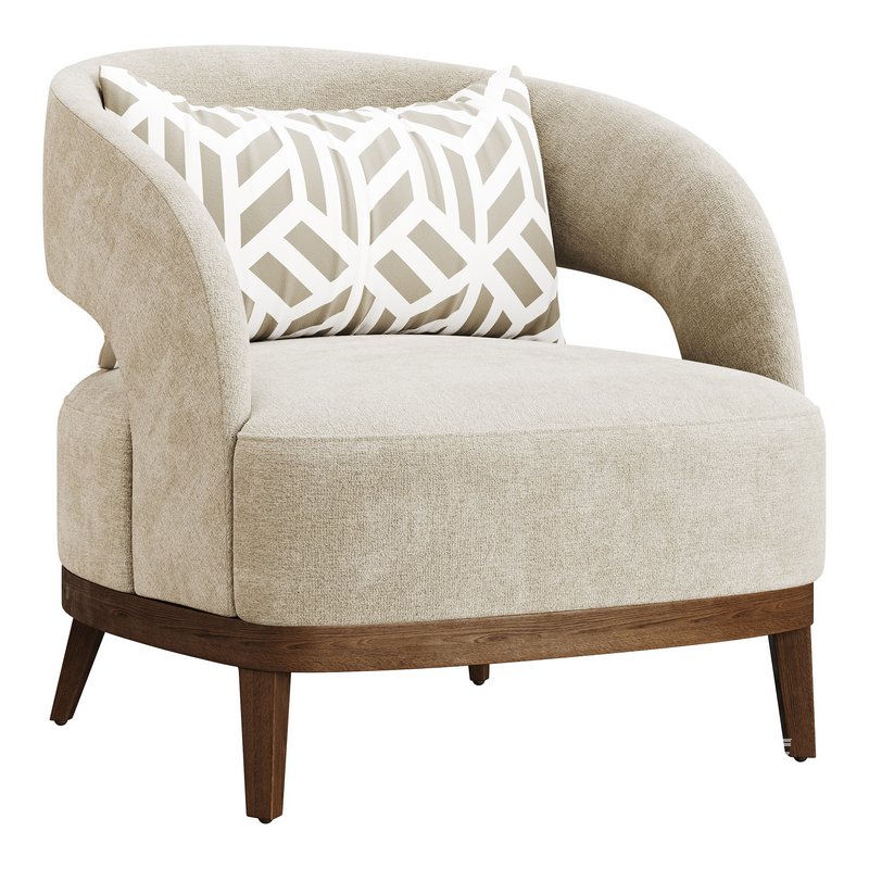 BOLERO UPHOLSTERED CHAIR - Image 1