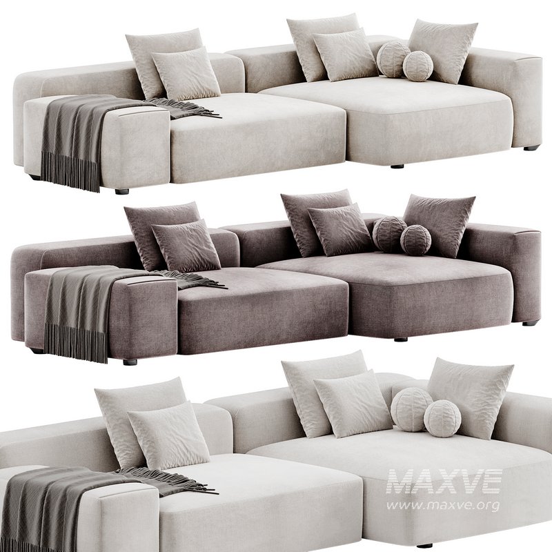 Pontone Sectional Sofa By Property Furniture - Image 1