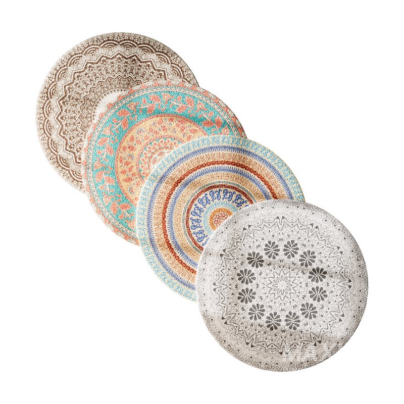 round carpet 8 - Image 1