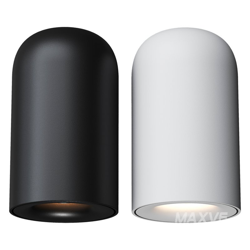 Spot with rounded cylindrical design mount - Image 1