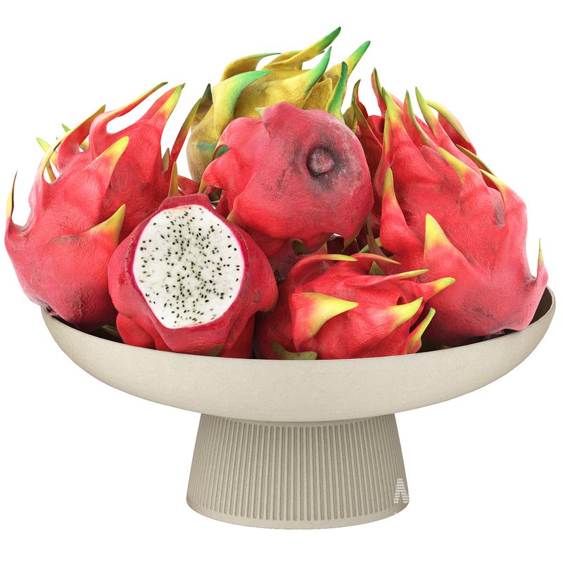 bowl of dragon fruits - Image 1