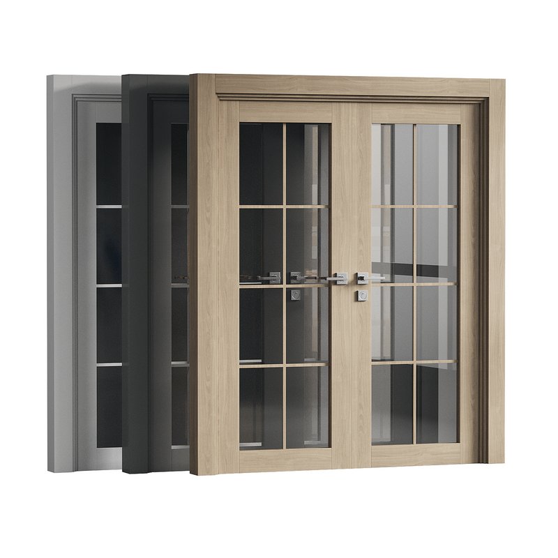 Double doors Belldinni Modern Interior Door - Image 1