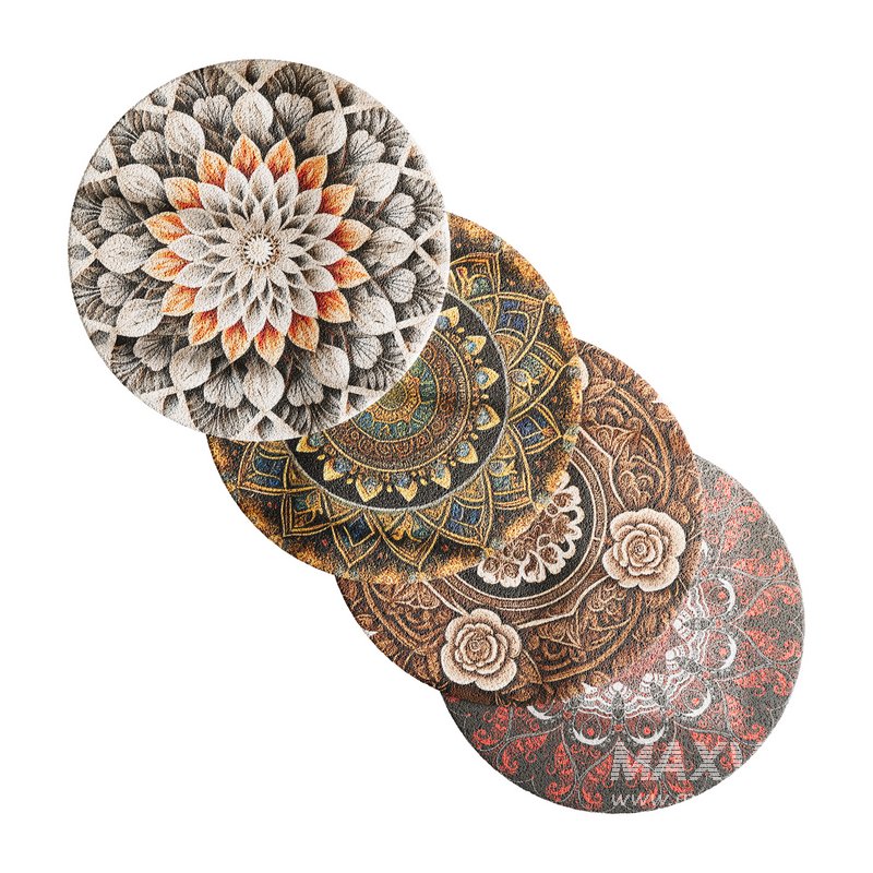 round carpet 14 - Image 1