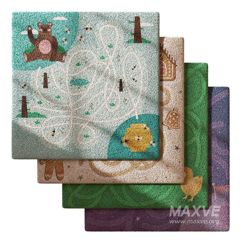 Kids carpet set 10 - Image 1