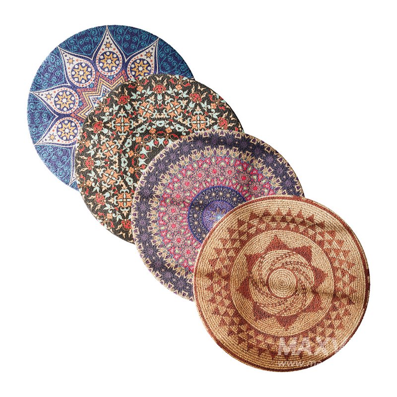 round carpet 6 - Image 1