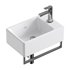 Villeroy Boch Memento Basin and Towel Rail Bundle - Thumbnail 1
