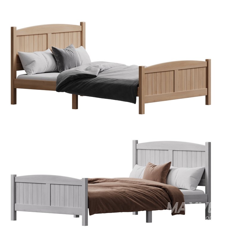 kids bed Zimtown Full Bed Frame - Image 1