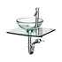 Unique Tempered Glass Wall Mount Vessel Sink - Thumbnail 1