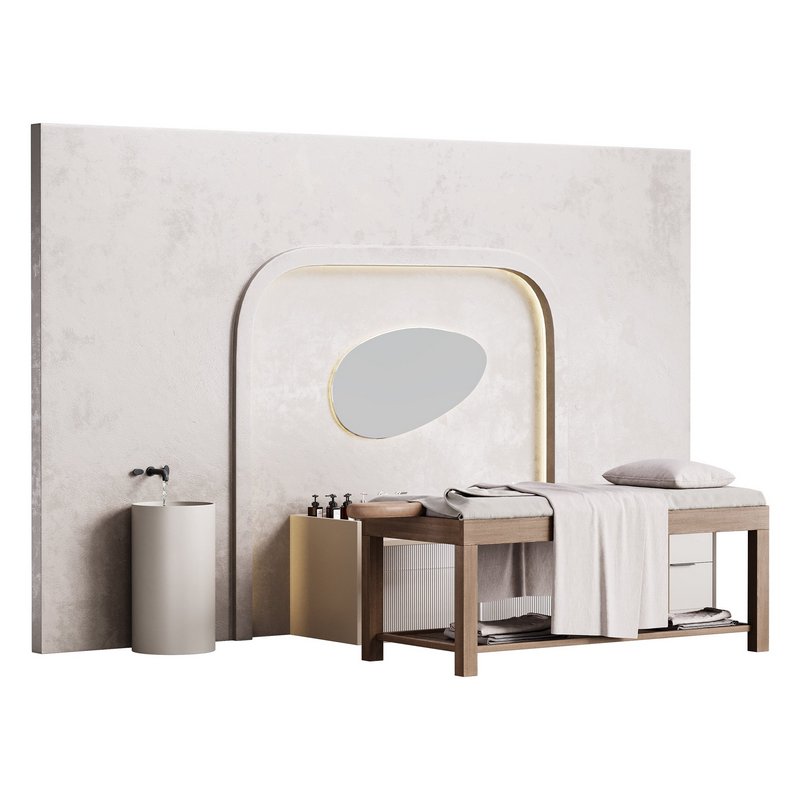 Modern spa and accessories - Image 1