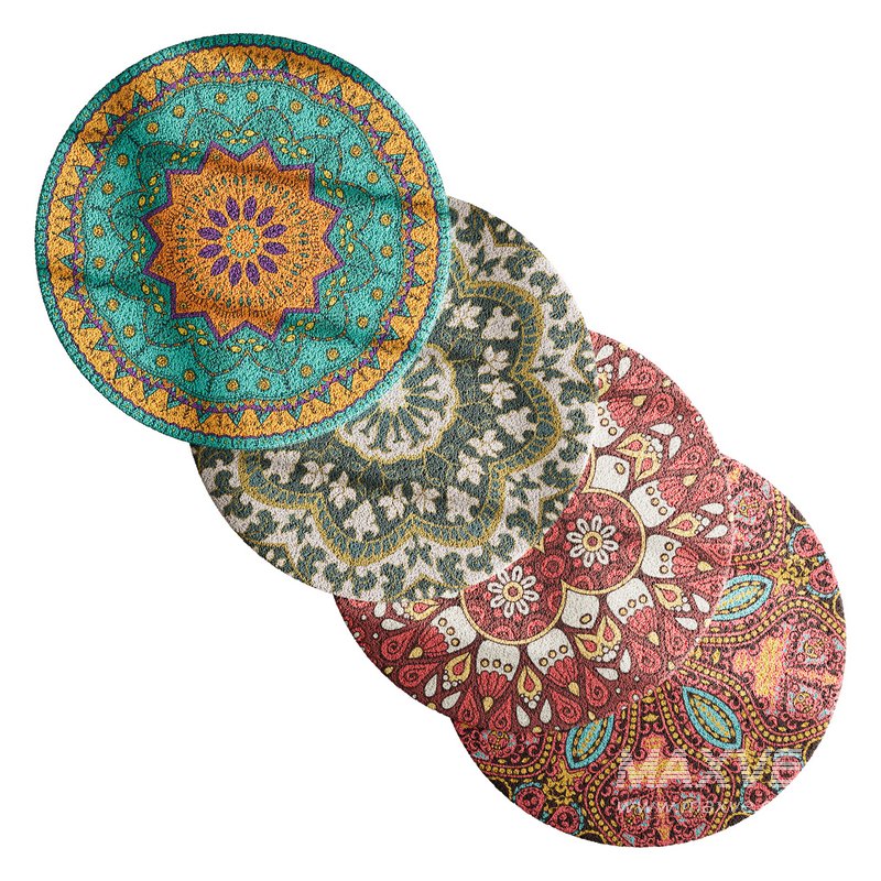 round carpet 22 - Image 1