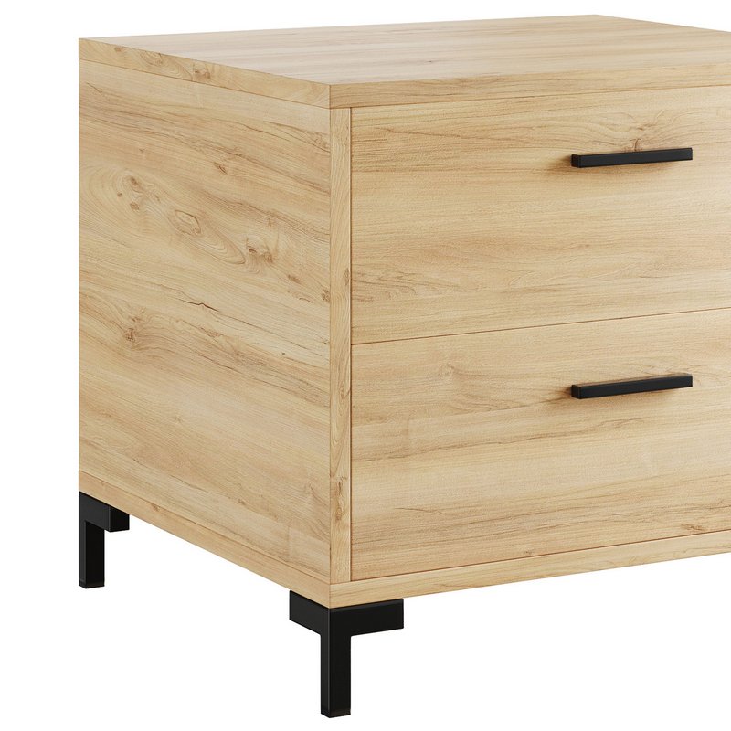 Bedside table Cleveland Wood - Image 3